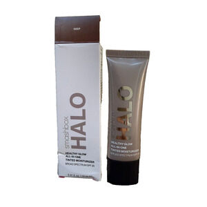 Smashbox Halo Moisturizer Tinted 0.4 fl oz – Deep Shade – New
